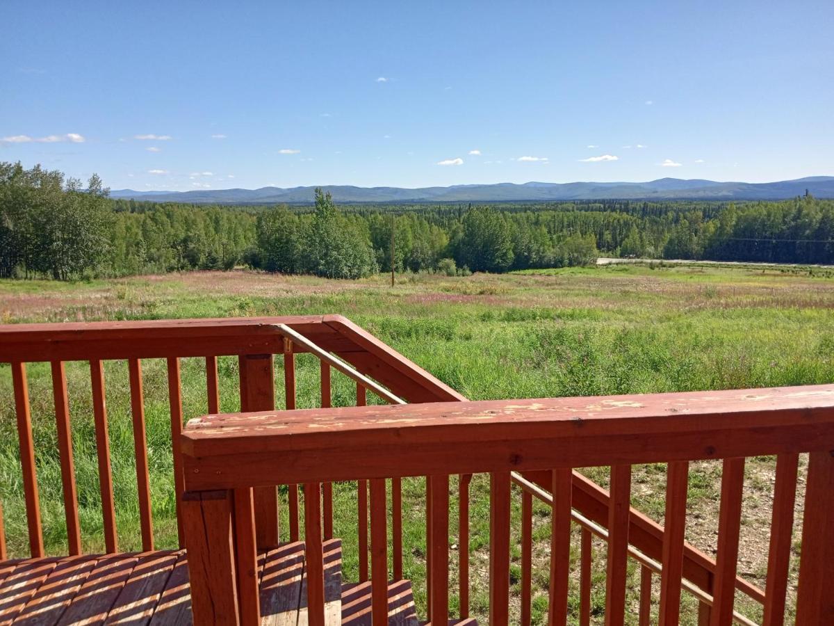 Secluded Log Cabin, 30 Min From Chena Hot Springs Pleasant Valley Exterior photo
